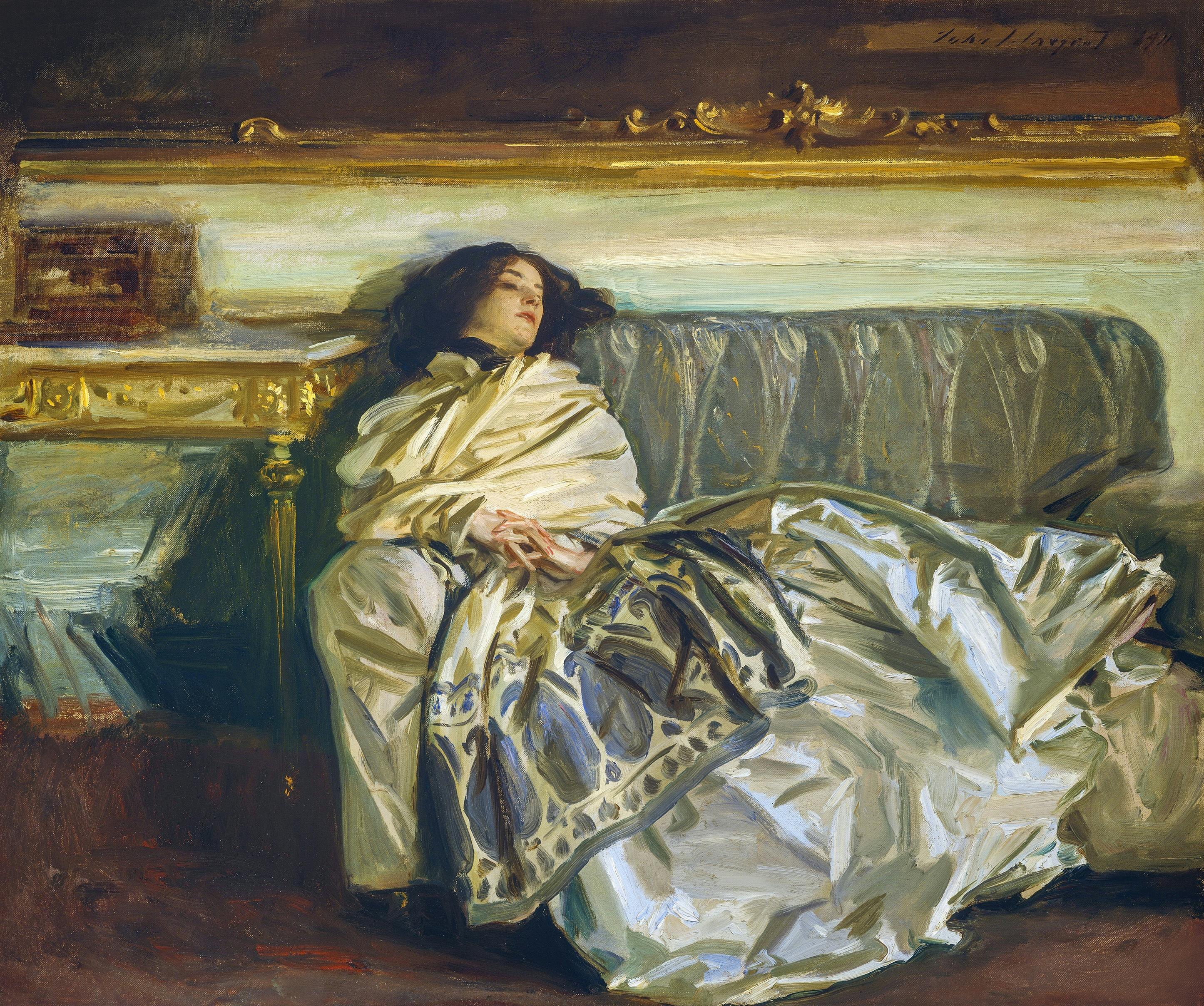 <p>Nonchaloir (1911) by John Singer Sargent. Original from The National Gallery of Art. Digitally enhanced by rawpixel.</p>
