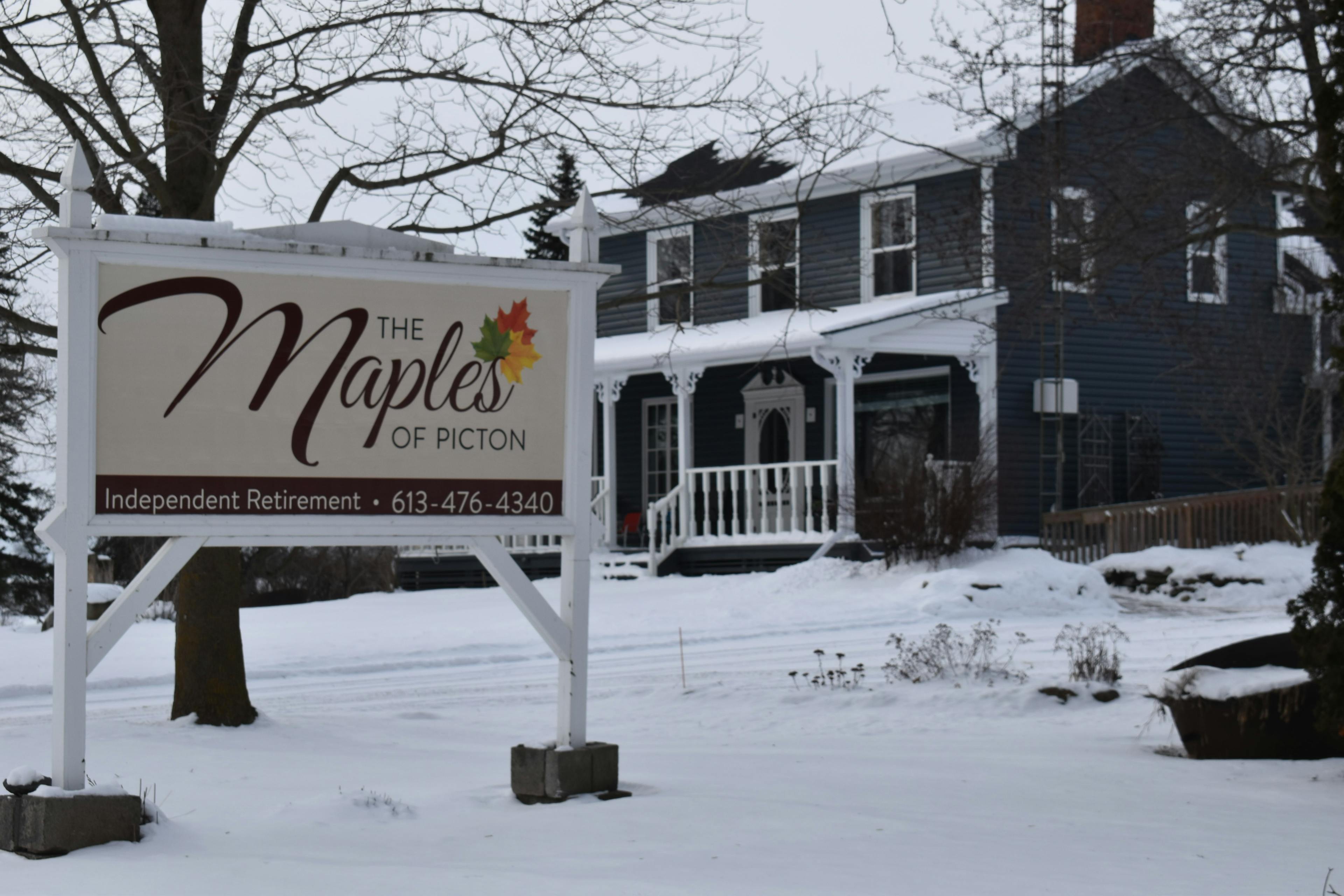 <p>The Maples Retirement Residence on County Rd. 5 just north of Picton will become transitional housing for local residents experiencing homelessness.<br />
The new Leeward House, named after the shelter in a wind, could open as early as May. (Jason Parks/Gazette staff)</p>
